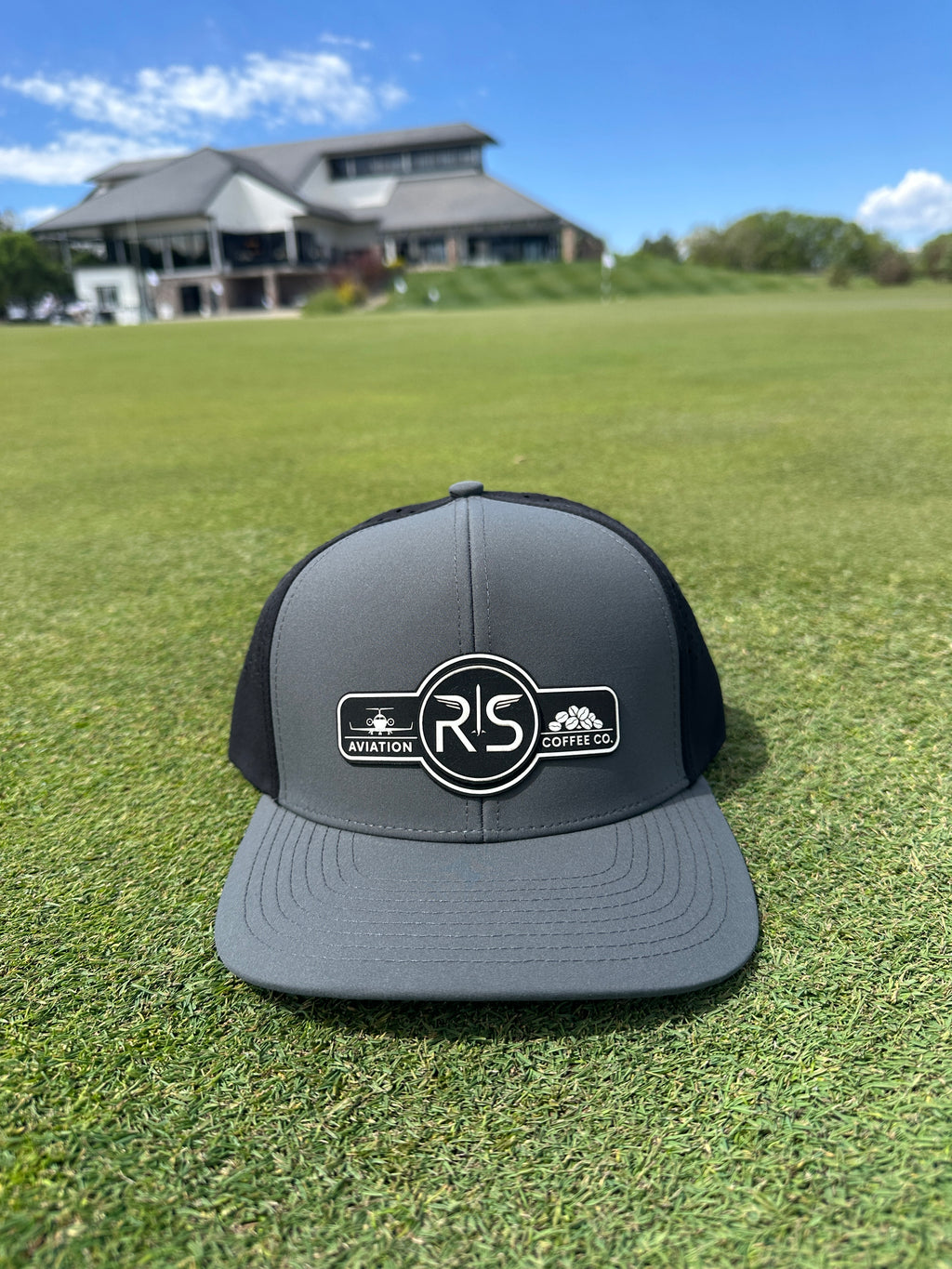 RS Coffee and Aviation 5 and 6 Panel Performance Hat