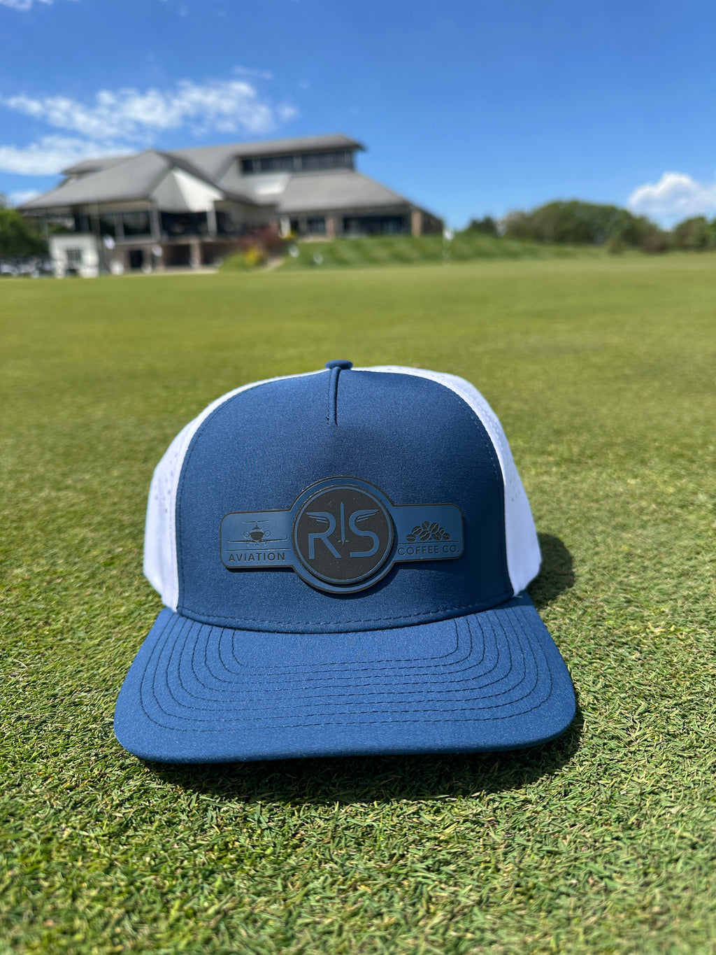RS Coffee and Aviation 5 and 6 Panel Performance Hat