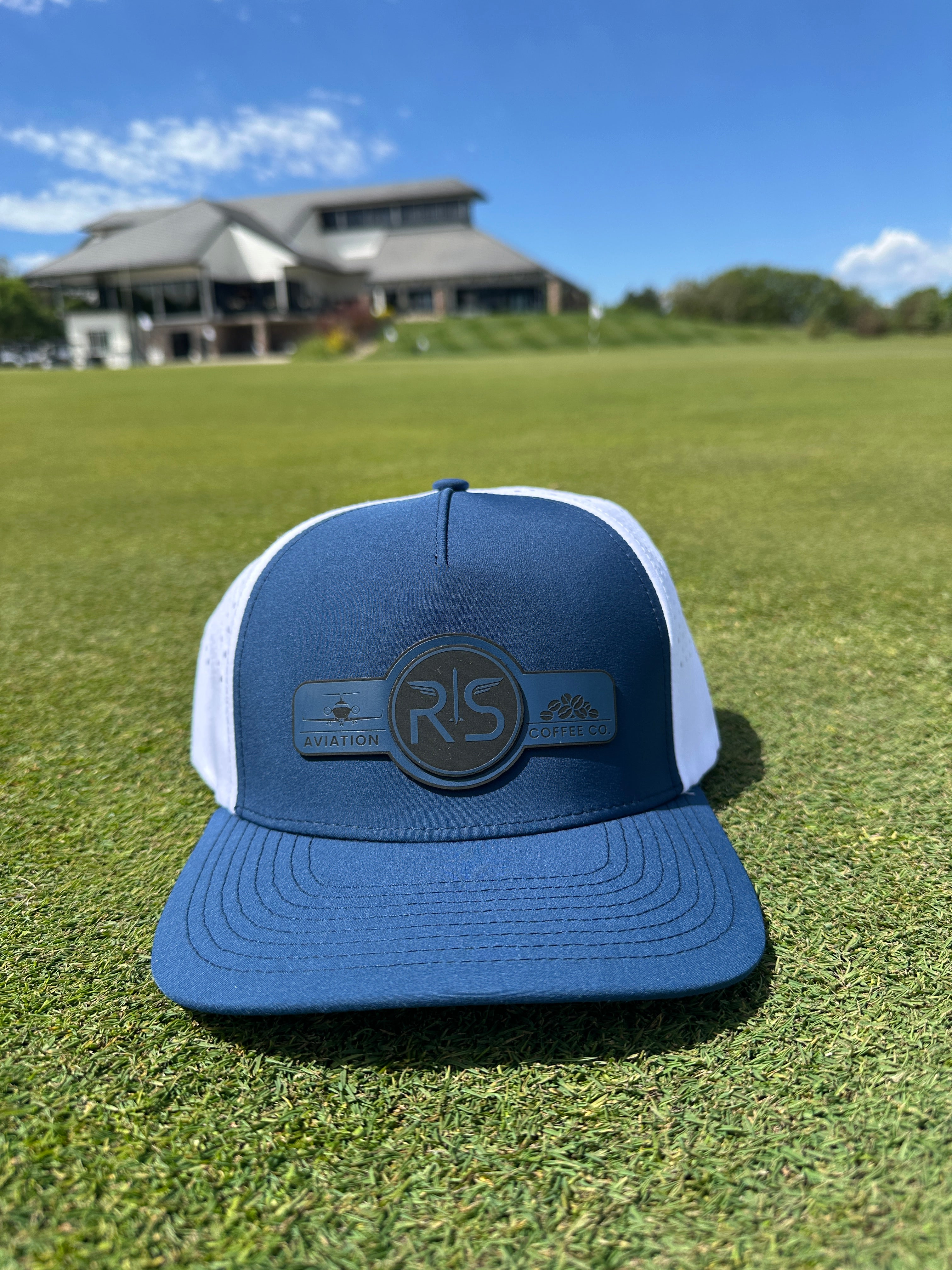 RS Coffee and Aviation 5 and 6 Panel Performance Hat