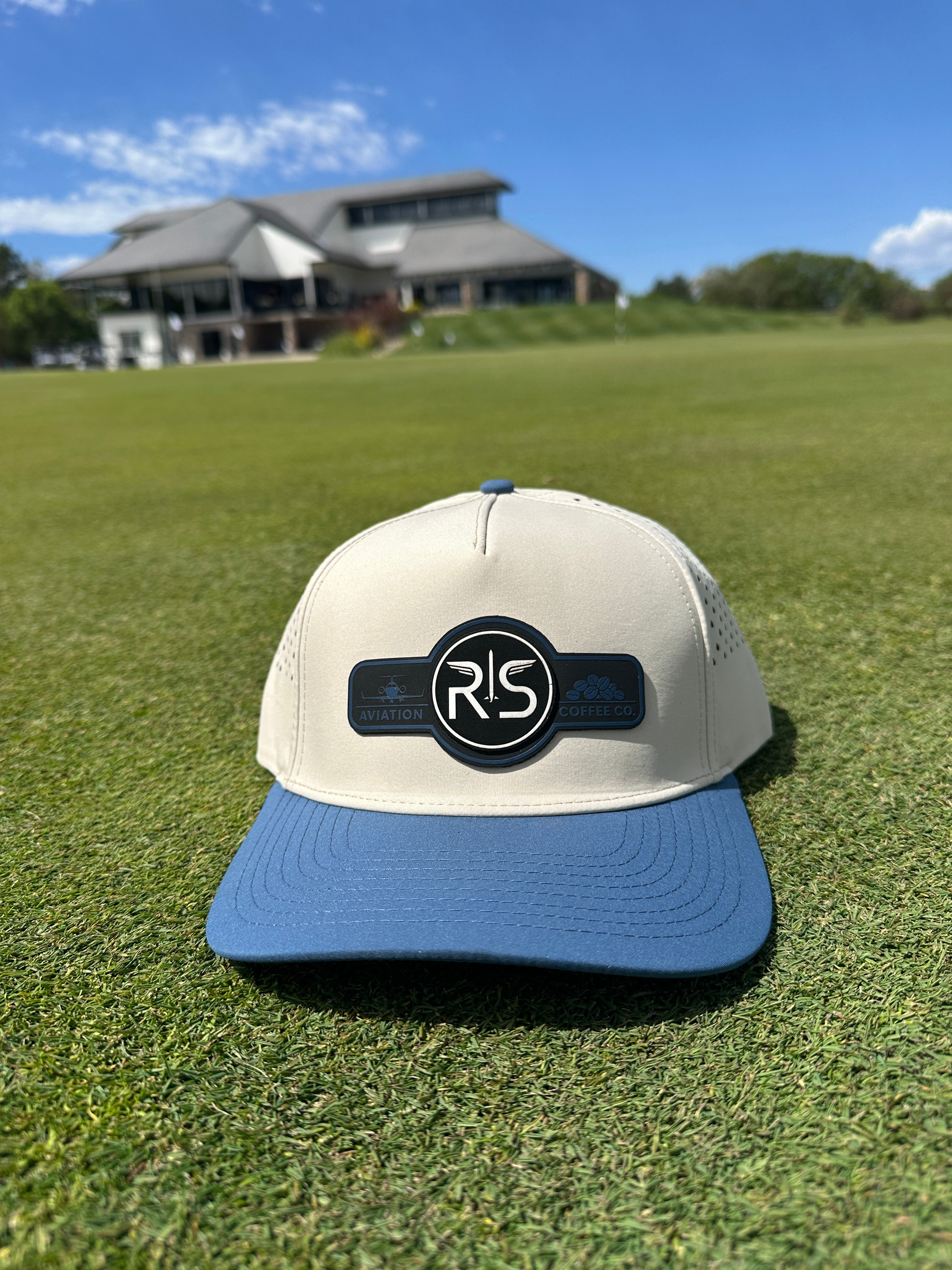 RS Coffee and Aviation 5 and 6 Panel Performance Hat